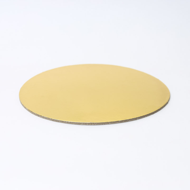 Unger Sturdy cake board round Gold - Pastry Depot