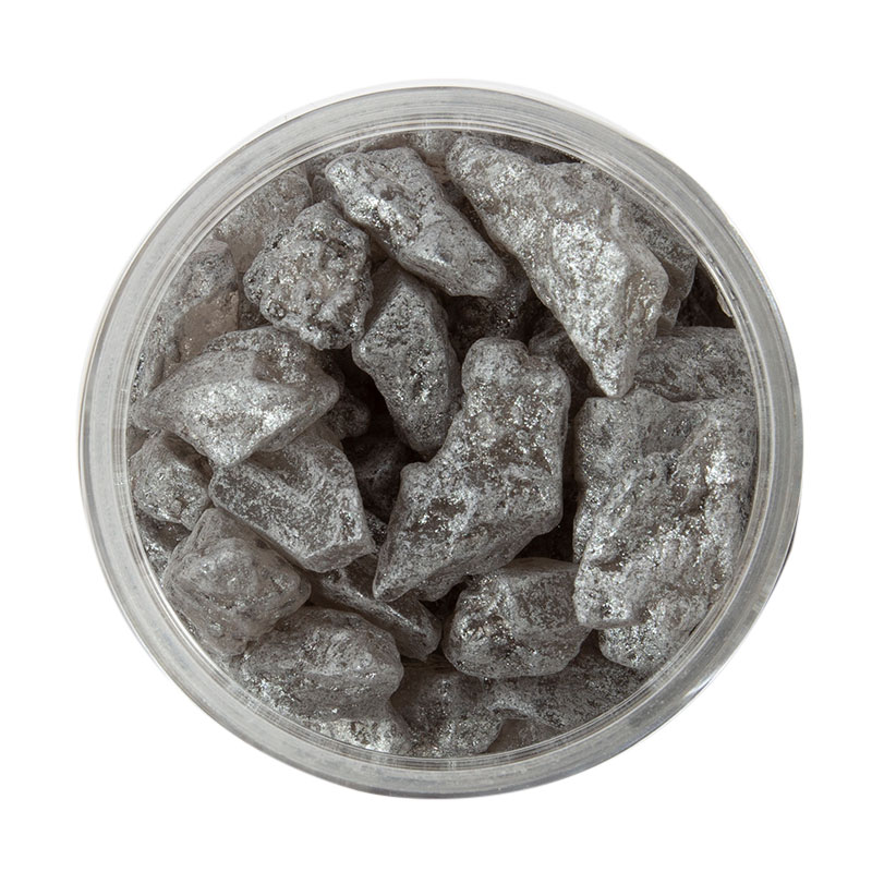 SILVER Large Rock Sugar Sprinkles (75g) - by Sprinks