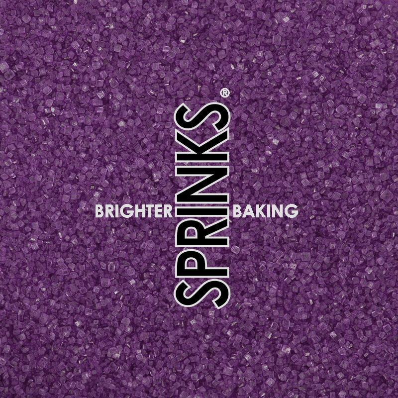 500g FUCHSIA PURPLE Sanding Sugar - by Sprinks