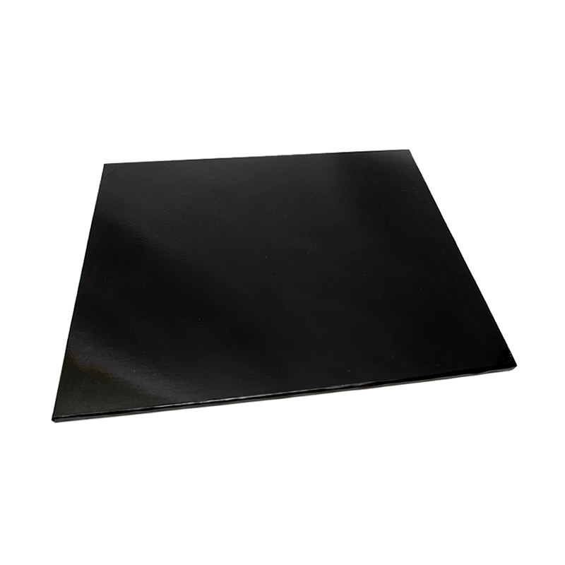Masonite Cake Board (BLACK) - 12 SQUARE