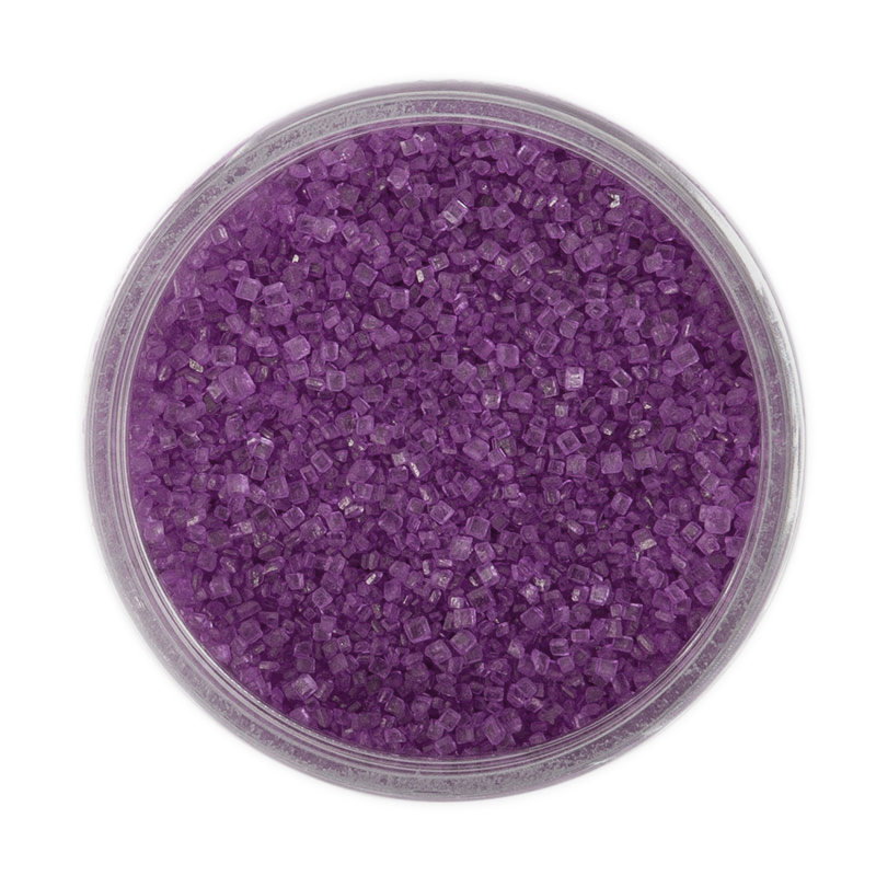 FUCHSIA Purple Sanding Sugar (85g) - by Sprinks