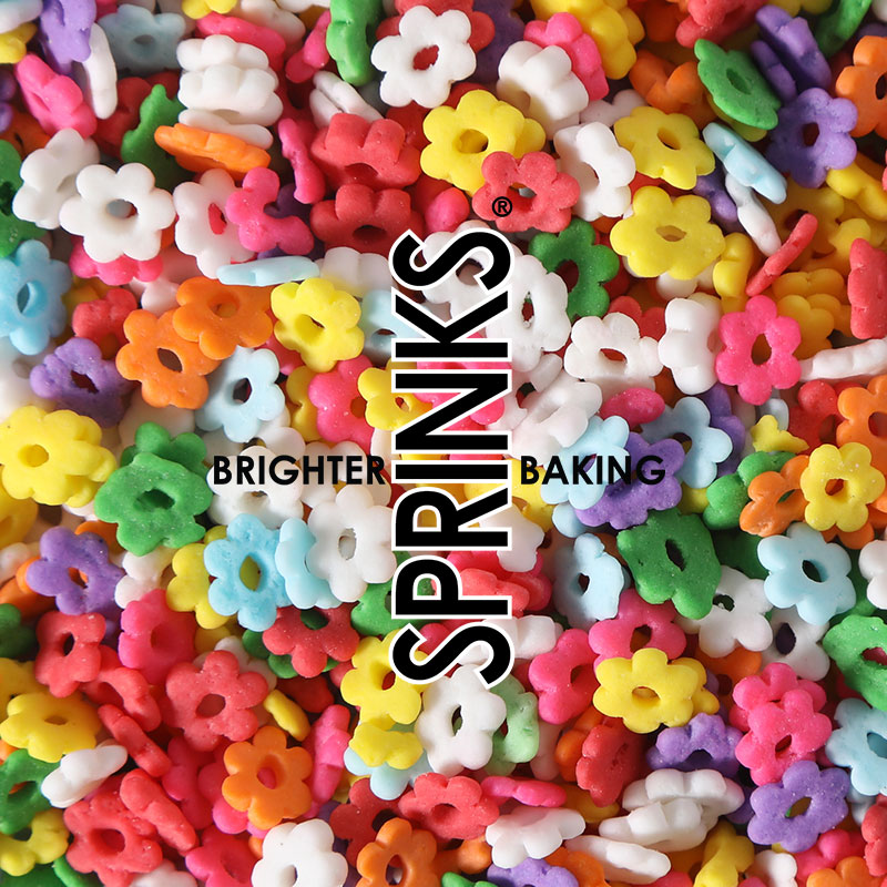 450g MIXED FLOWERS Sprinkles - by Sprinks