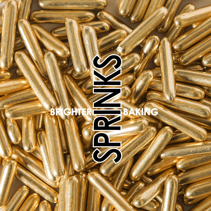 500g VINTAGE GOLD Rods - by Sprinks