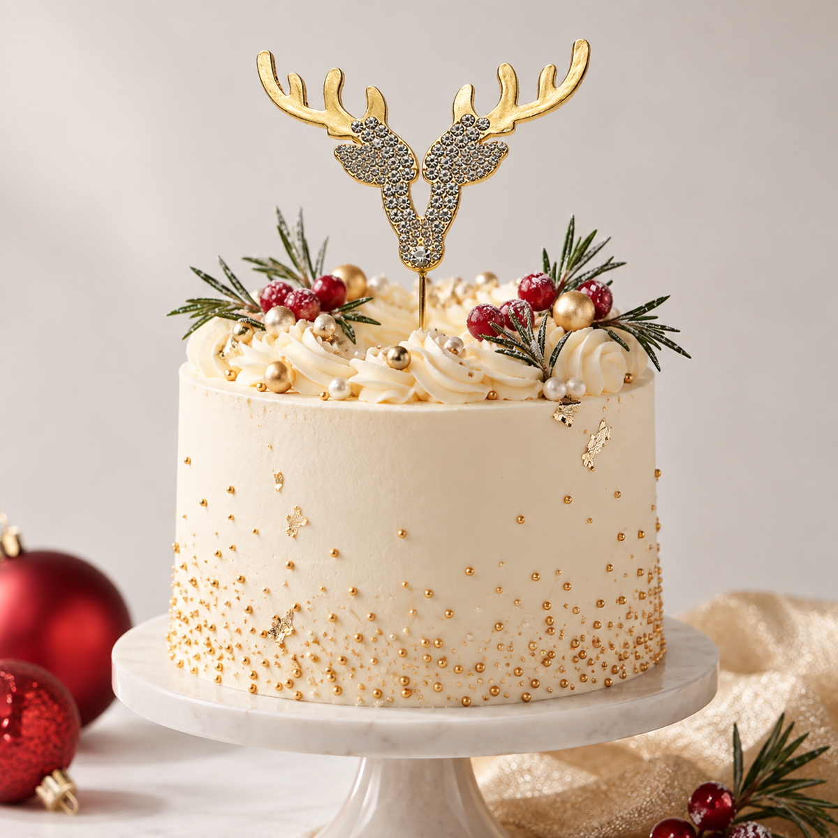 Diamante - GOLD Reindeer