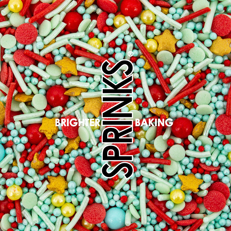 500g FELIZ NAVIDAD Sprinkles - by Sprinks