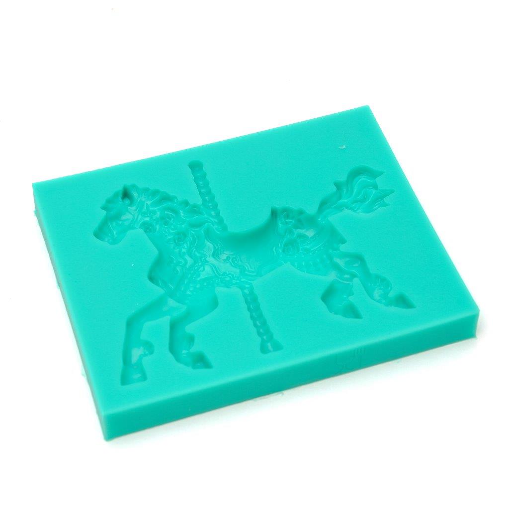 Silicone Mould - CAROUSEL HORSE