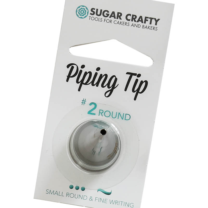 Sugar Crafty Round Icing Tip 2