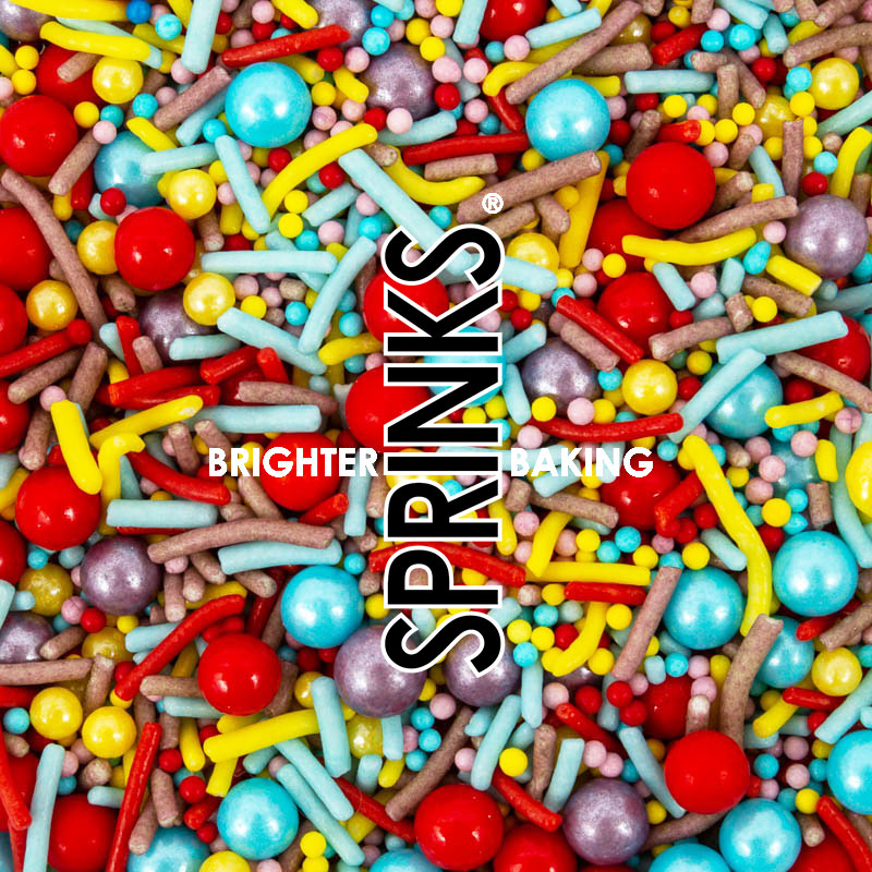 500g SUPERHEROES UNITE Sprinkles - by Sprinks