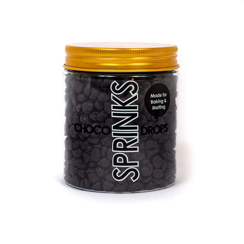 SPRINKS Choco Drops - BLACK BLACK (200g)