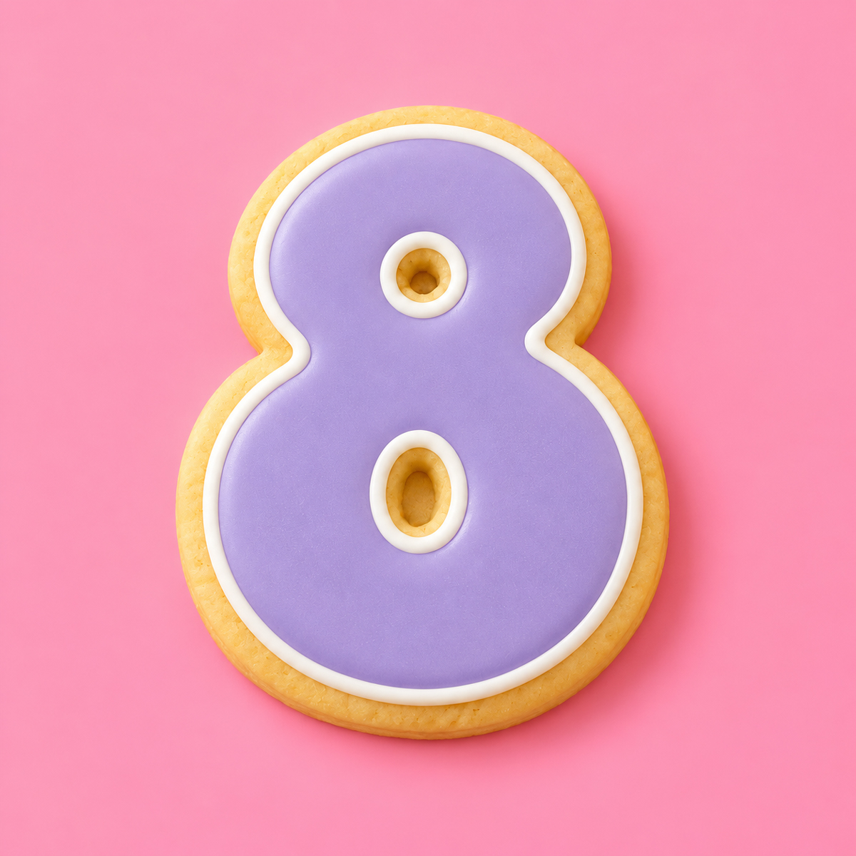 Coo Kie NUMBER 8 Cookie Cutter
