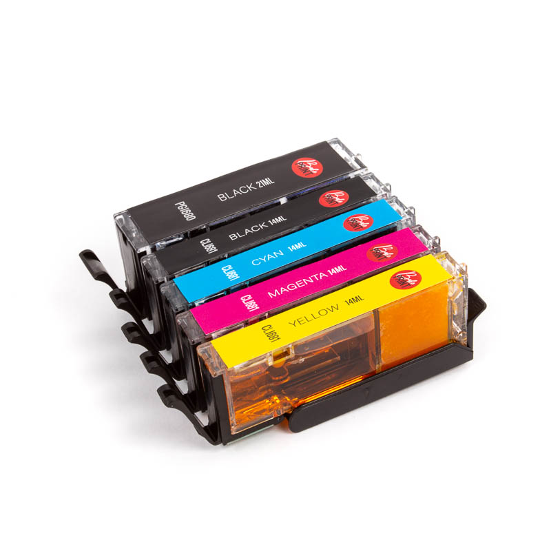NEW 680/1 Edible Ink Cartridges (5 Pack)