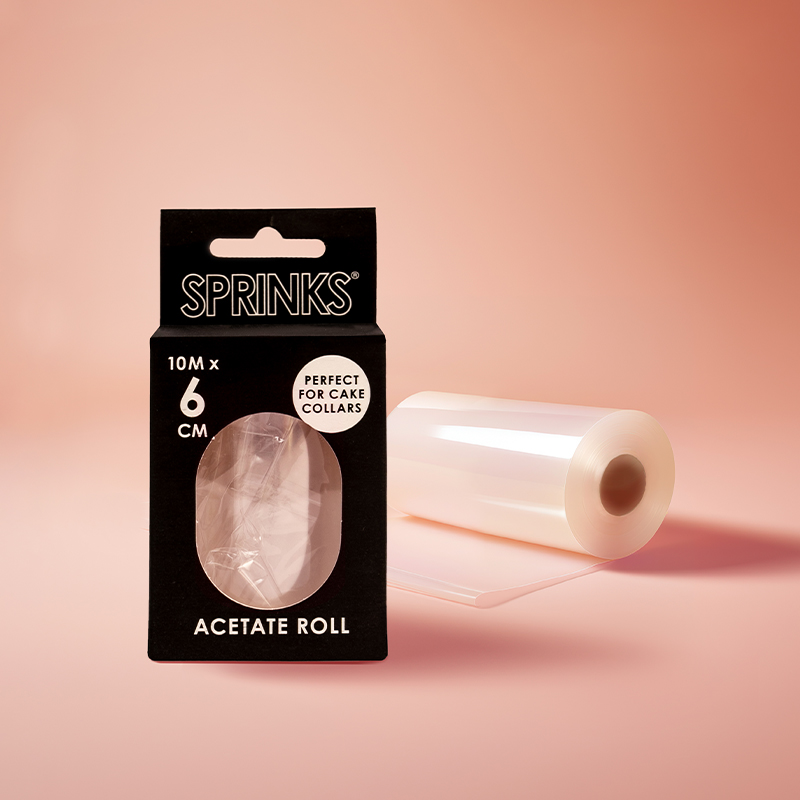 SPRINKS Acetate Roll - 6cm High