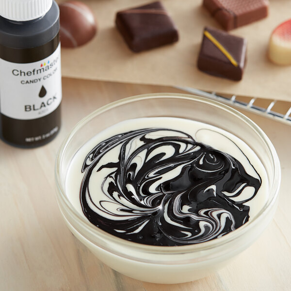 Chefmaster Oil Based Food Colouring - BLACK (2oz)
