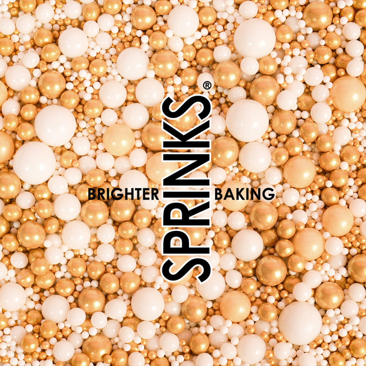 500g CHAMPAGNE VELVET Crunch Sprinkles - by Sprinks