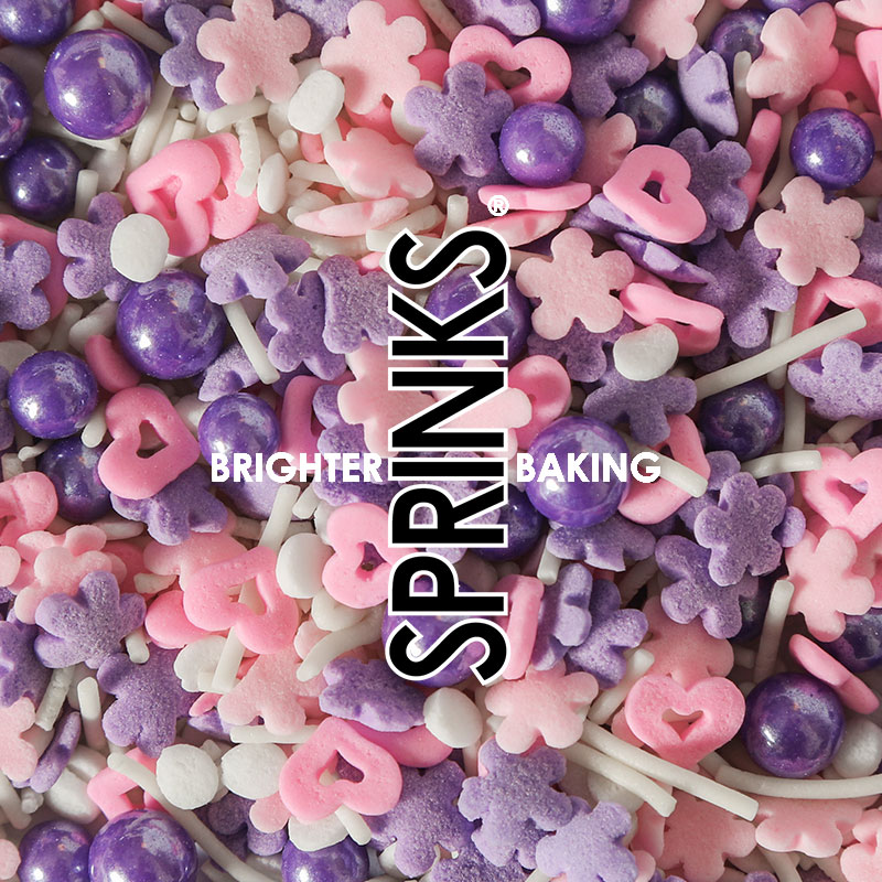 500g PURPLE RAIN Sprinkles - by Sprinks