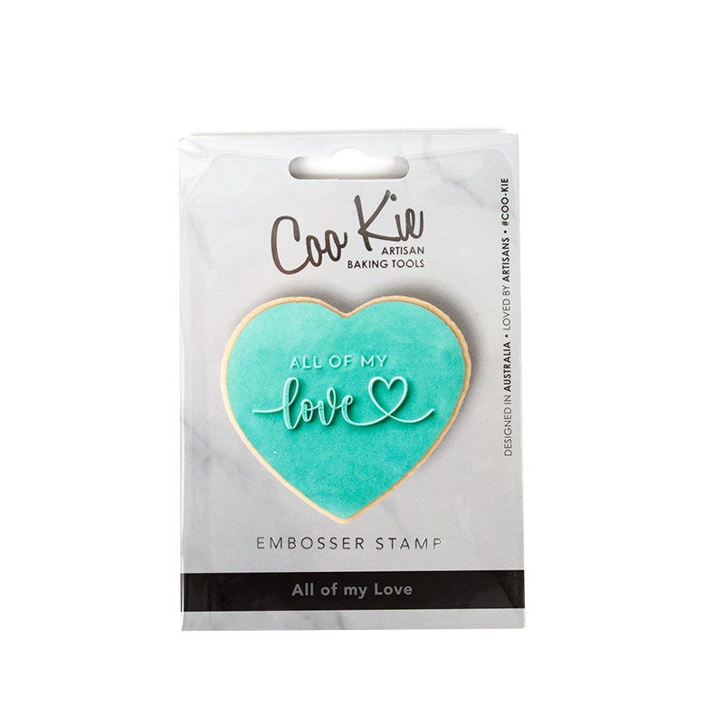COO KIE Embosser Stamp - ALL OF MY LOVE