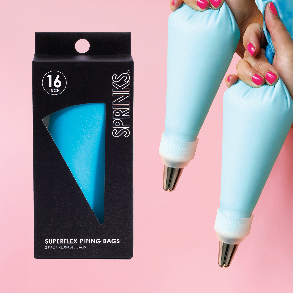 Reusable 16 SUPERFLEX Piping Bag (2 pack) - by Sprinks