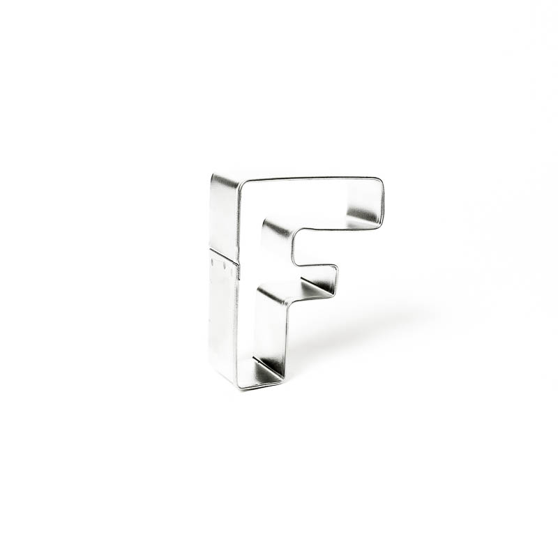 LETTER F Cookie Cutter
