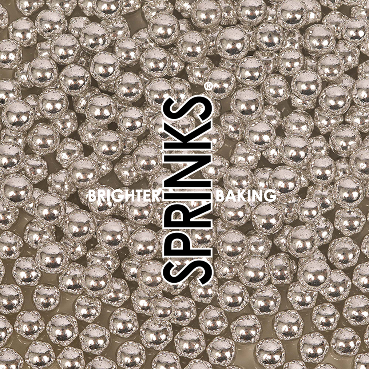 Cachous Round - SILVER 6mm (1kg)