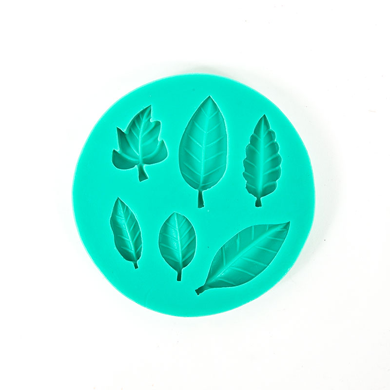 Silicone Mould - MIXED LEAVES