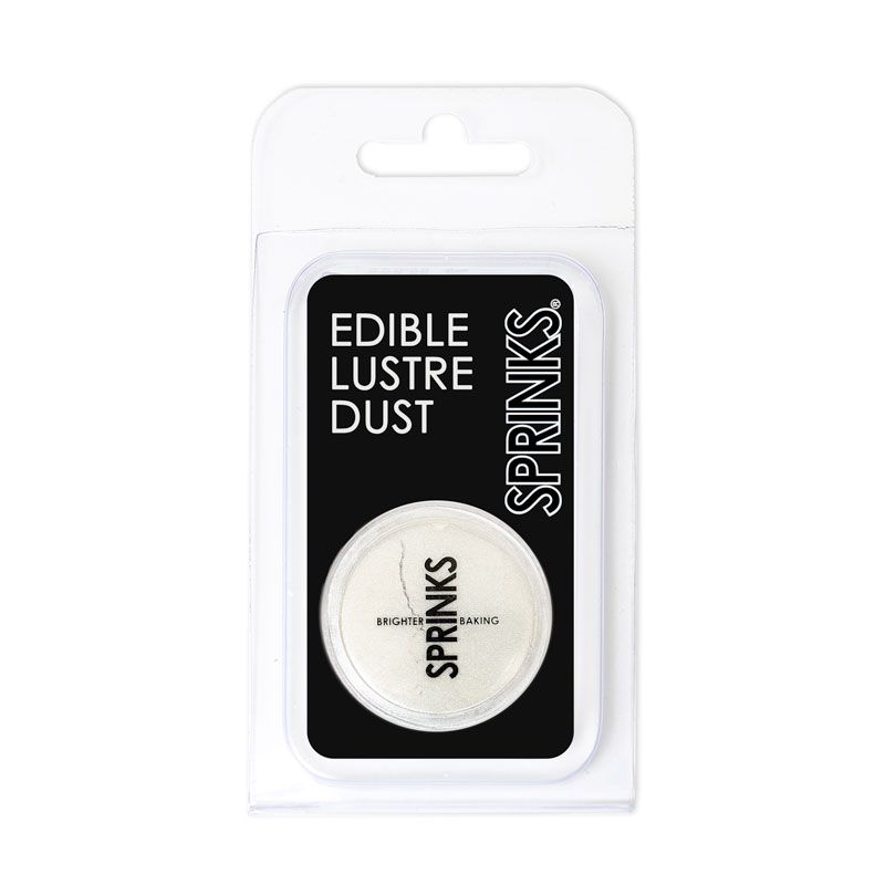Hangsell NATURAL WHITE Lustre Dust (10ml) - Sprinks