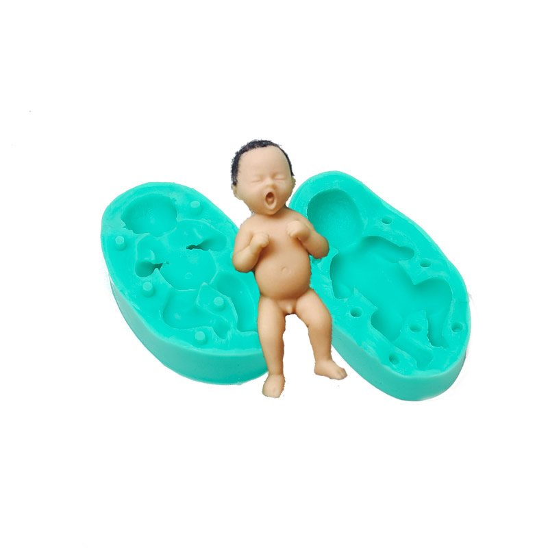 Silicone Mould - BABY SLEEPING 3