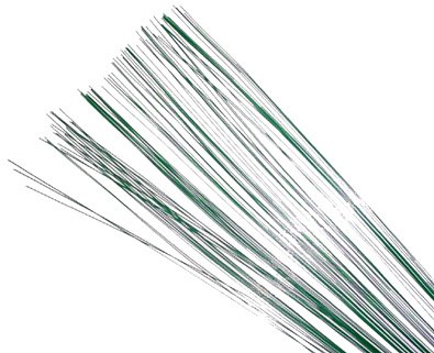 SUNRISE Floral Wire 28 Gauge - GREEN (25 Pack)