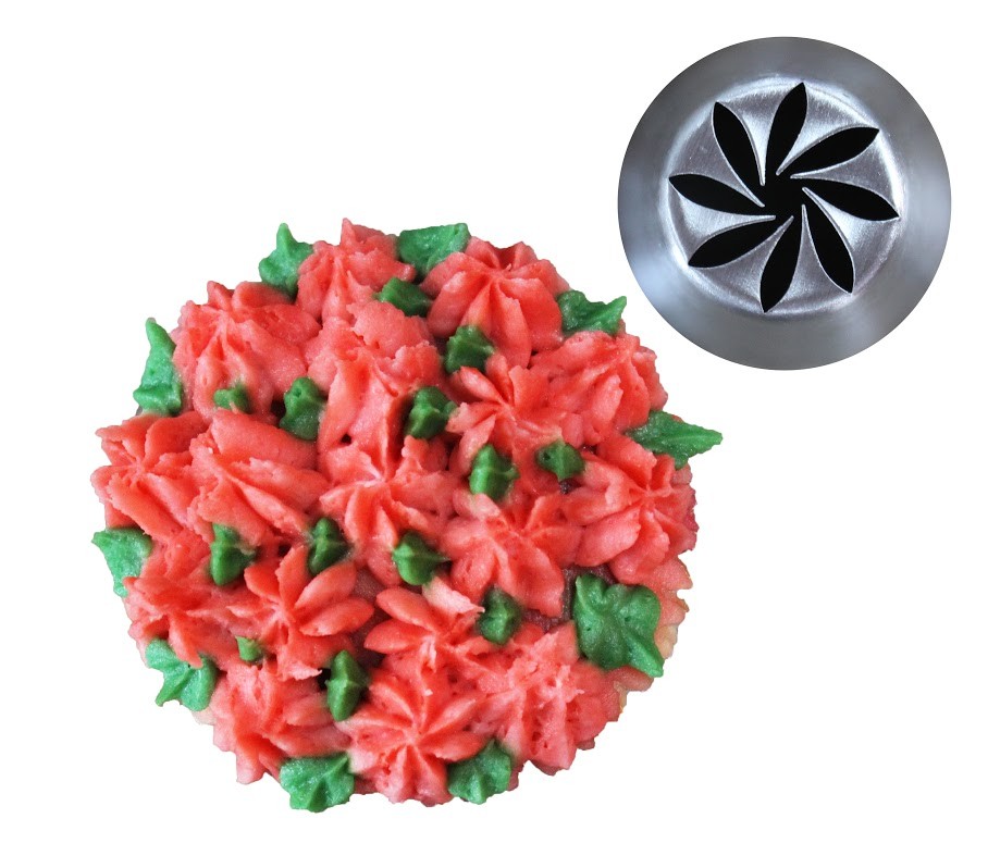 Specialty Icing Tip - FLOWER SWIRL