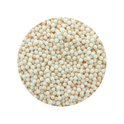 Cachous Round - IVORY PEARL 4mm (1kg)