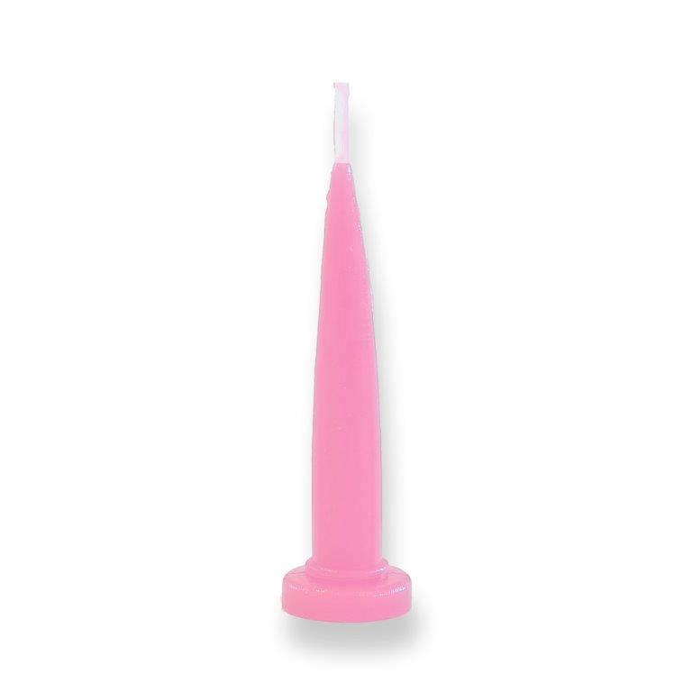LIGHT PINK Bullet Candles (Pack of 144)