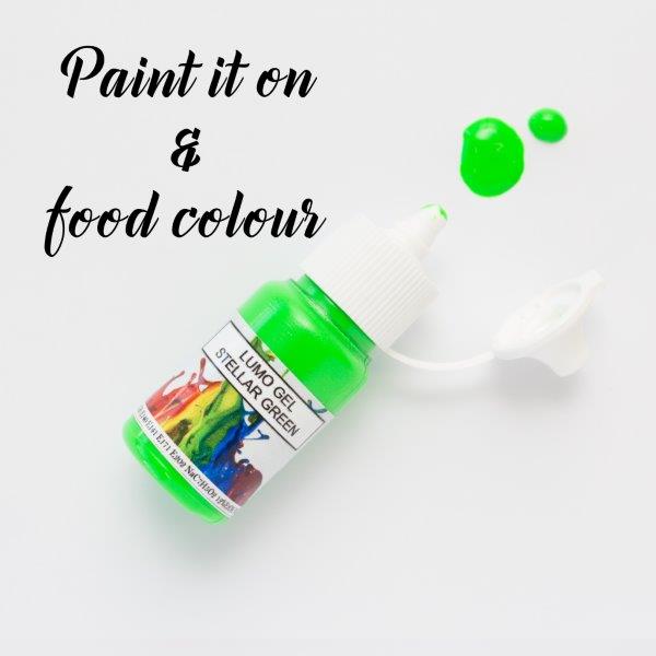 Rolkem Gel Lumo Paint STELLAR GREEN (15ml)