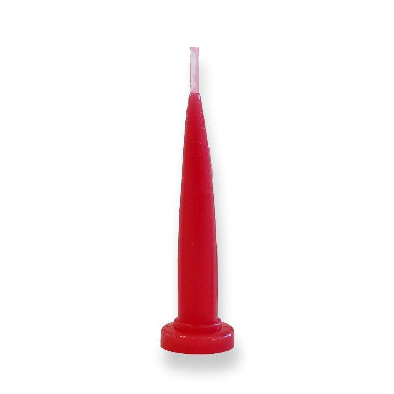 RED Bullet Candles (Pack of 144)