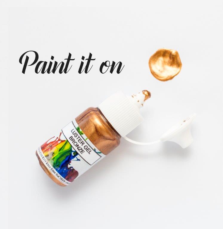 Rolkem Gel Lustre Paint BRONZE (15ml)